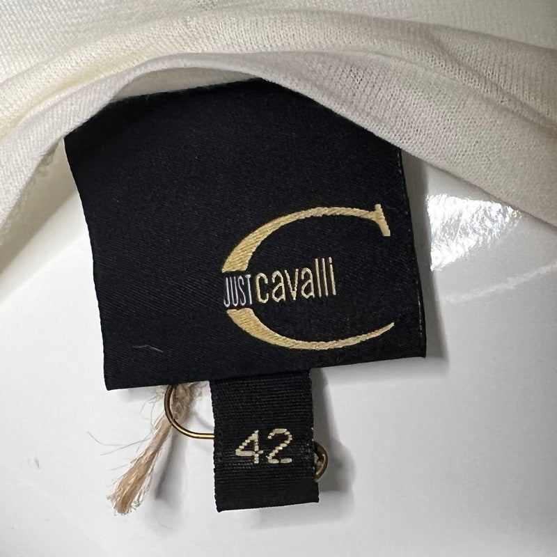 CAVALLI TROMPE L'OEIL JEAN JACKET TEE - 42