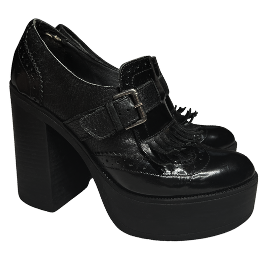 1990's Platform Loafers - 37