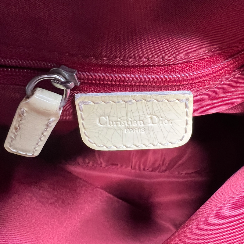 Dior No. 1 Burgundy Diorissimo Messenger Crossbody Bag