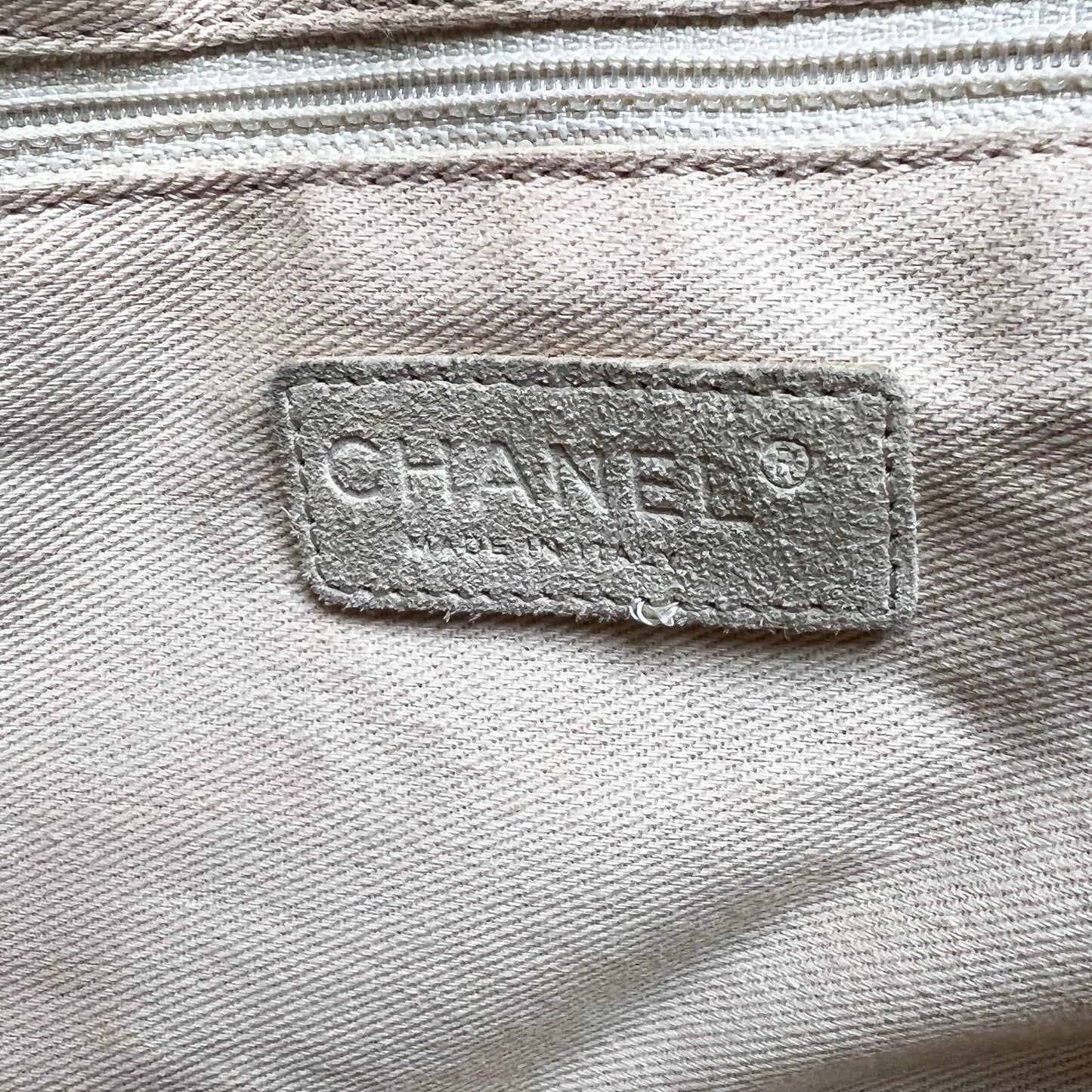 Chanel 2003 Beige Rope Clover Bag