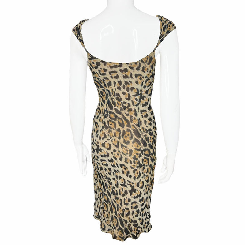 2000's Leopard Printed Dress