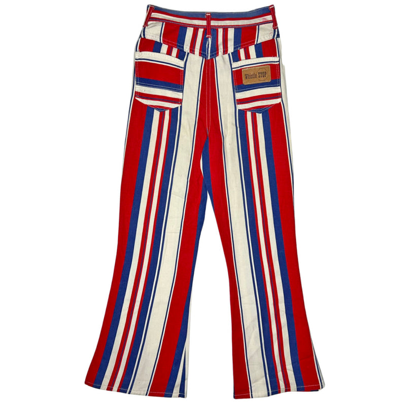 1970's Whistle Stop Striped Pants - 26