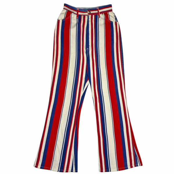 1970's Whistle Stop Striped Pants - 26