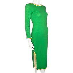 1970's Green Maxi Dress