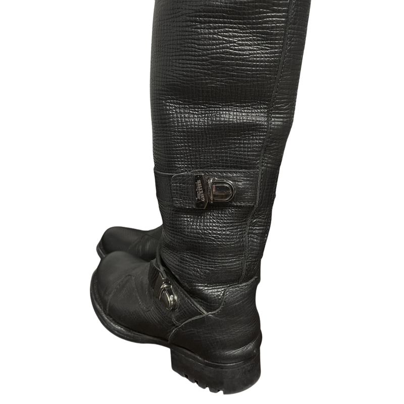 Jean Paul Gaultier 2000's Knee High Buckle Boots - 40