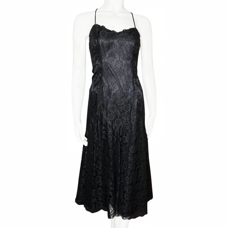 70's Gunne Sax Lace Dress - 3