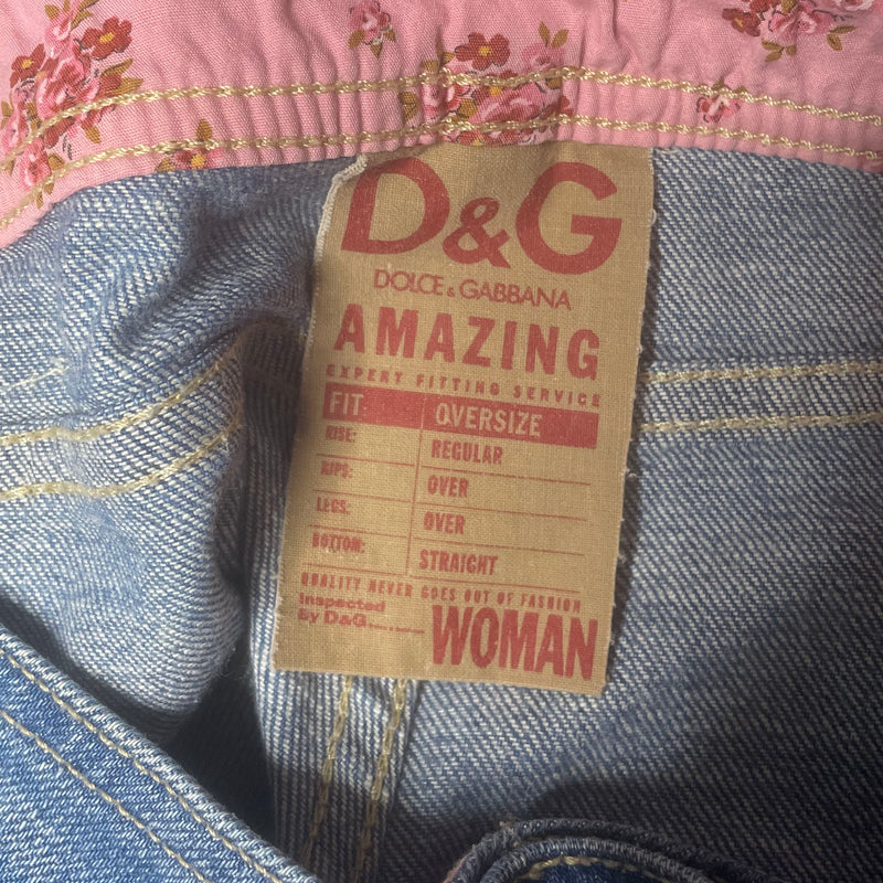 Dolce & Gabbana Denim Suede Pocket Shorts