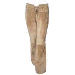 Cache Suede Crystal Pants
