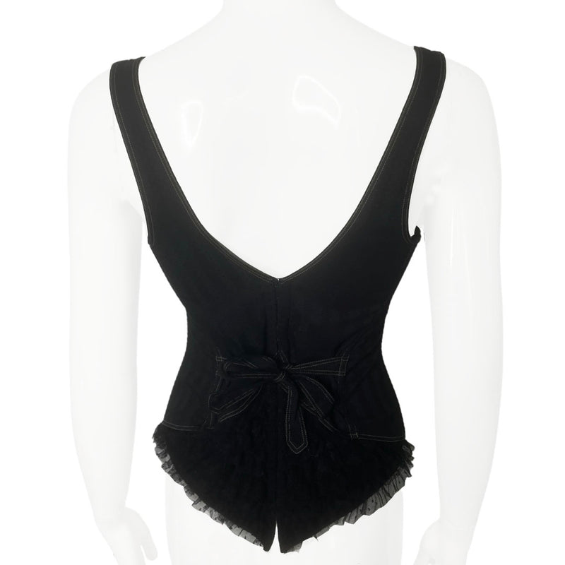 Chantal Thomass Frill Corset Top - 34C