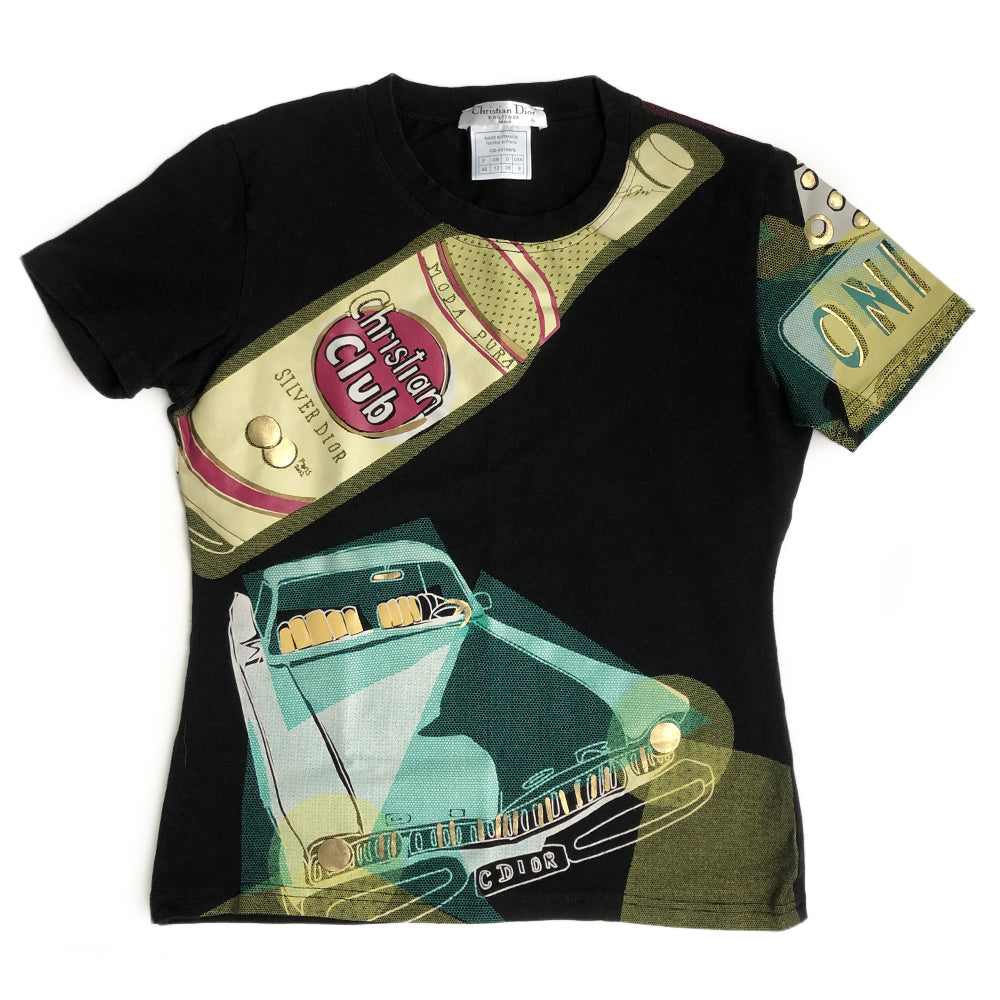 Christian Dior John Galliano Taxi Runway Tee from the Street Chic Collection