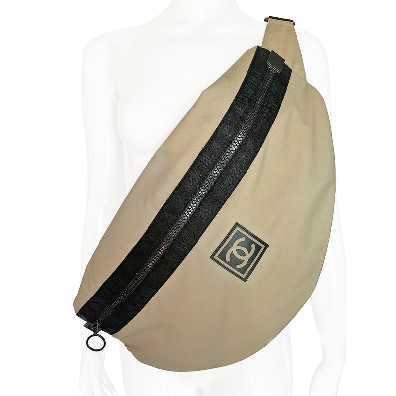 Chanel XL Sport Line Cross Body Waist Bag