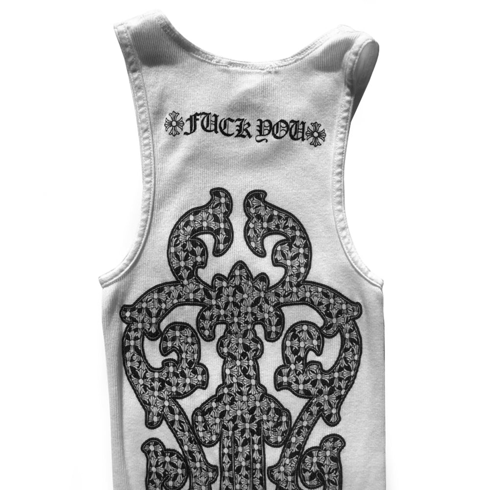 Chrome Hearts Rib Knit Dagger Tank - S
