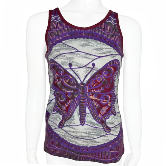 Custo Barcelona 90's Butterfly Tank