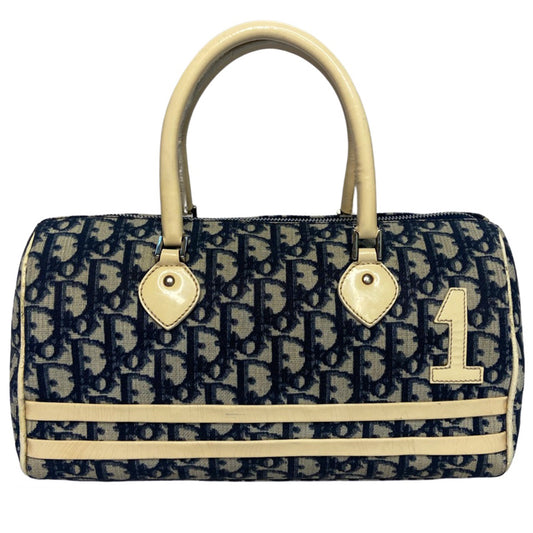 Christian Dior Navy Diorissimo No 1 Boston Bag