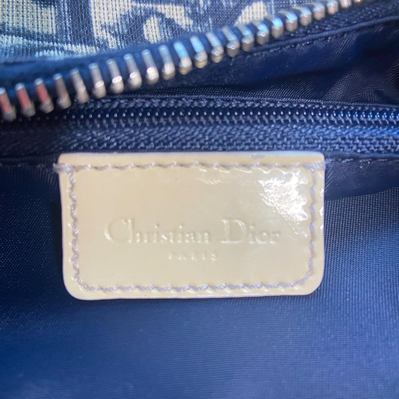 Christian Dior Navy Diorissimo No 1 Boston Bag