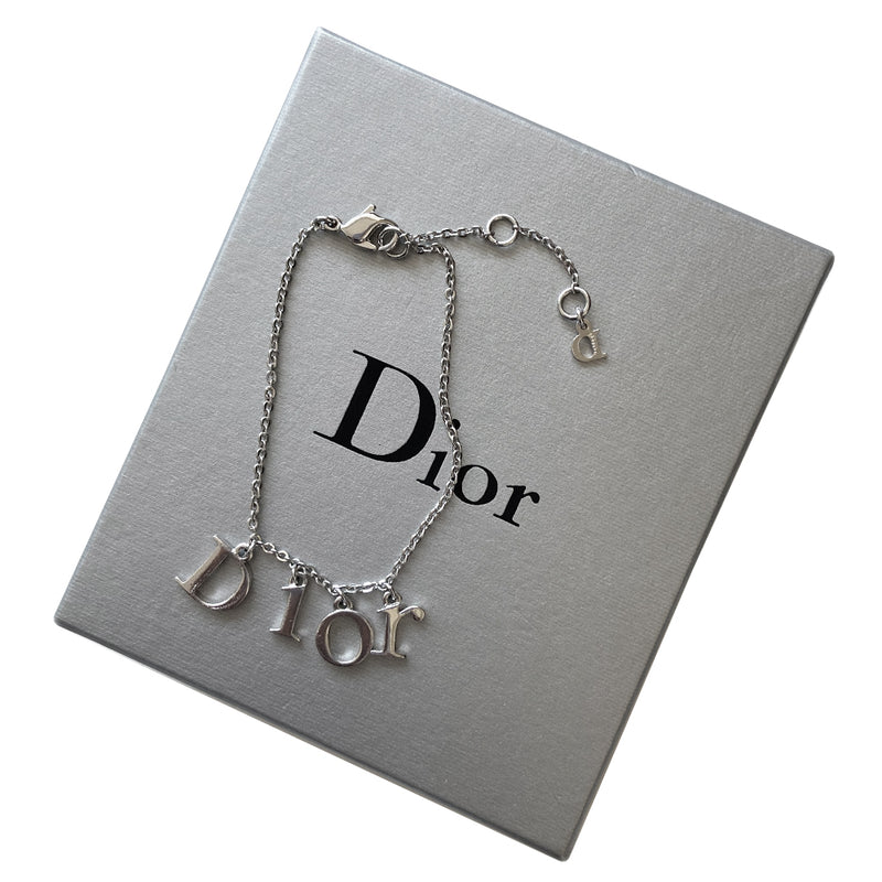 Dior spell out bracelet Clearance