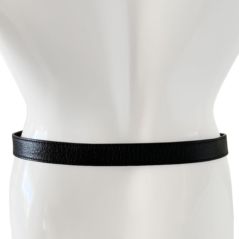 Christian Dior CD Logo Leather Belt