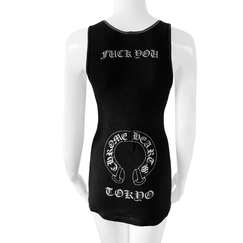 Chrome Hearts Tokyo Fuck You Dagger Tank - L