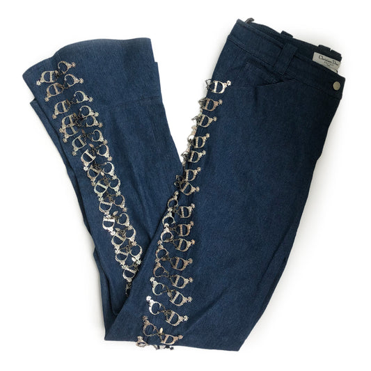 Dior CD link Chain Jeans - M