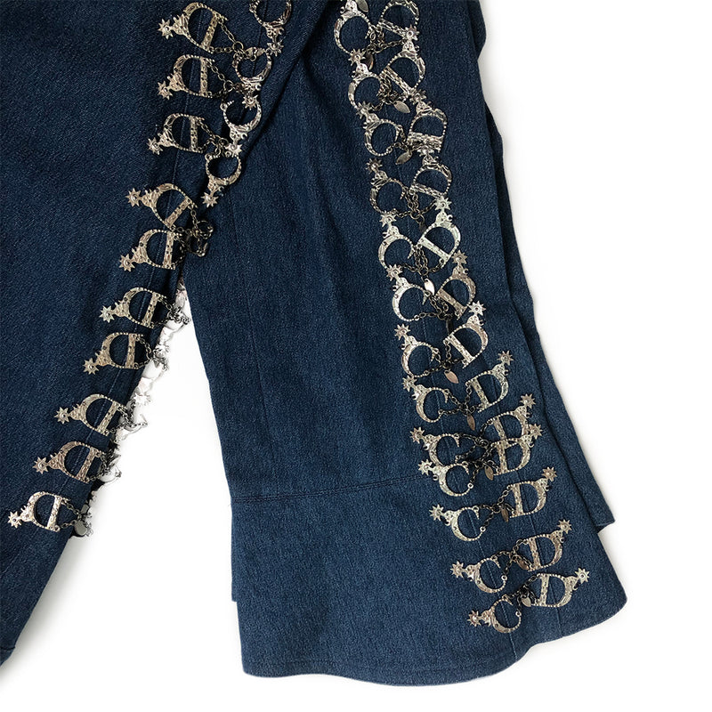 Dior CD link Chain Jeans - M