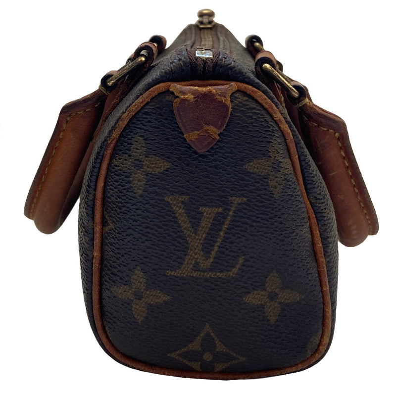 Louis Vuitton Vintage Monogram Canvas Mini HL Speedy Nano Bag