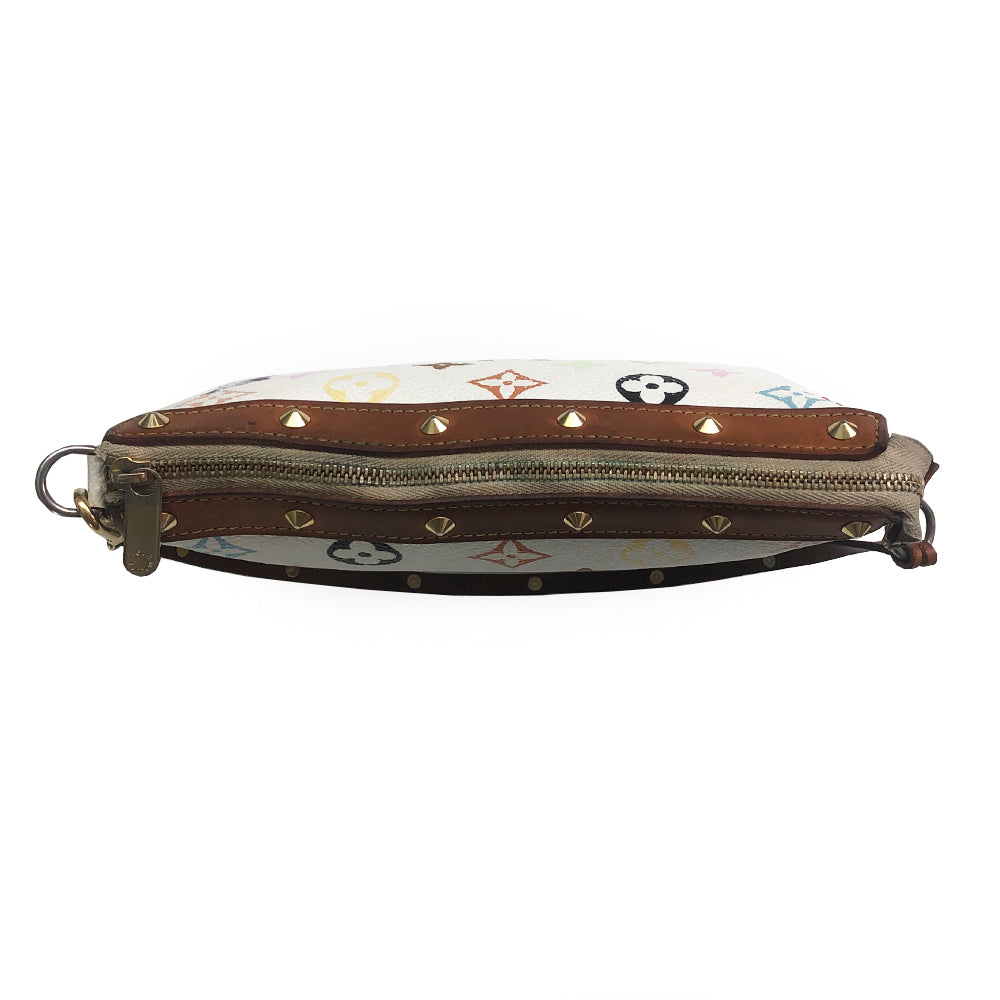 Louis Vuitton Murakami White Multicolore Pochette