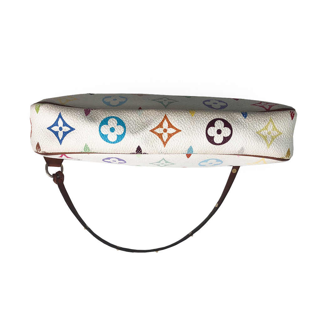 Louis Vuitton Murakami White Multicolore Pochette