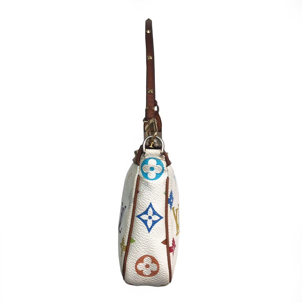 Louis Vuitton Murakami White Multicolore Pochette