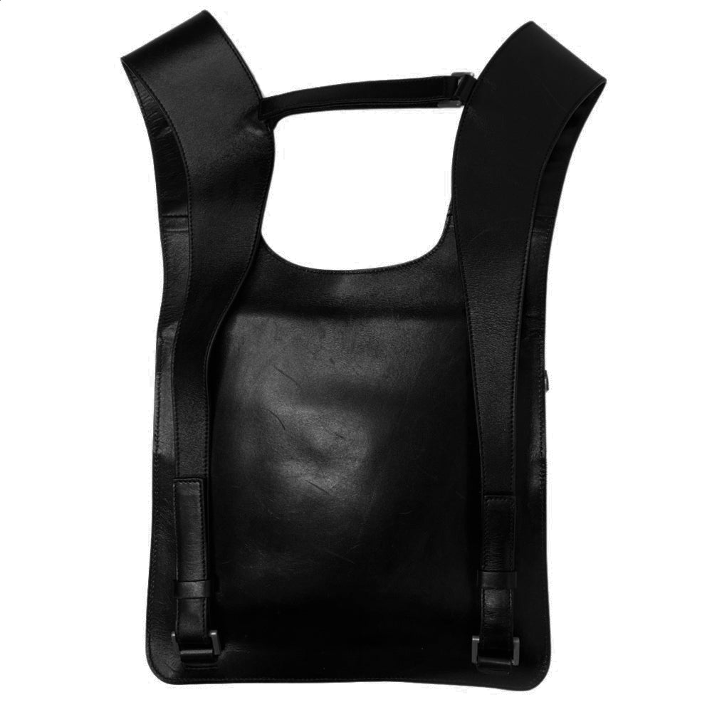 Prada 1999 Chest Rig Tweed and Leather Backpack – Angeles